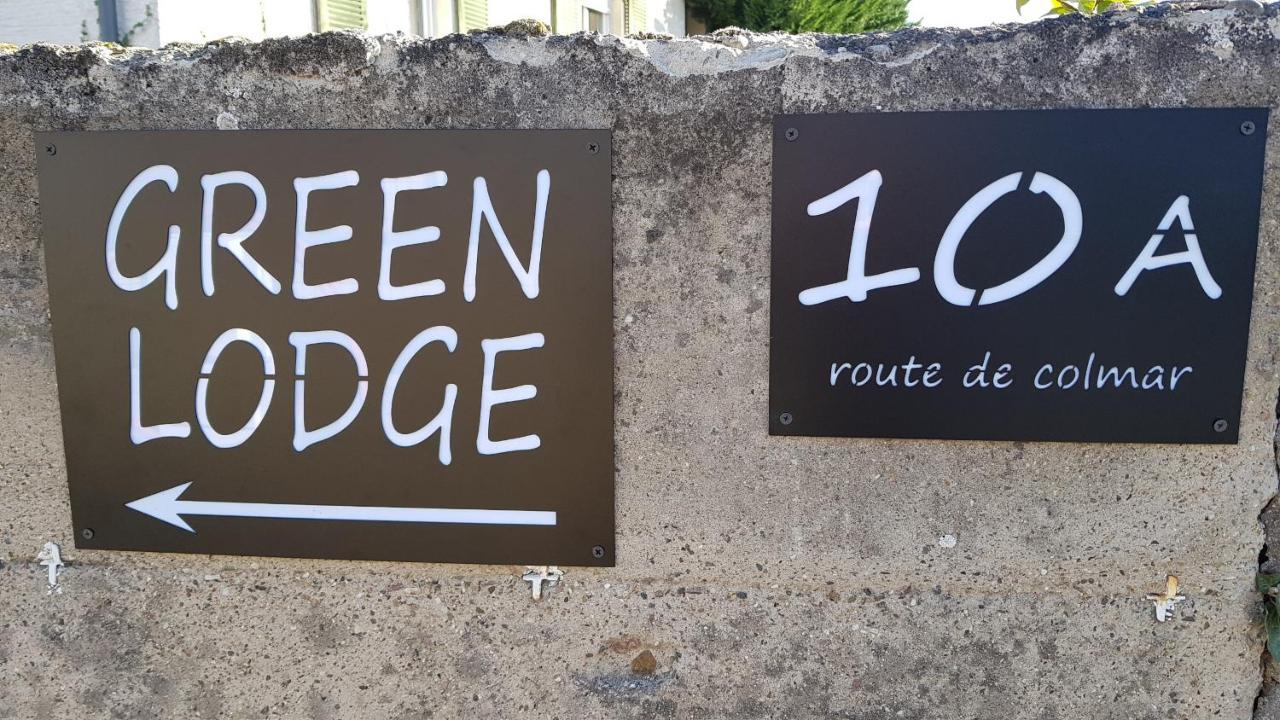 Gite See You Soon - Maisonnette Green Lodge リボーヴィレ エクステリア 写真